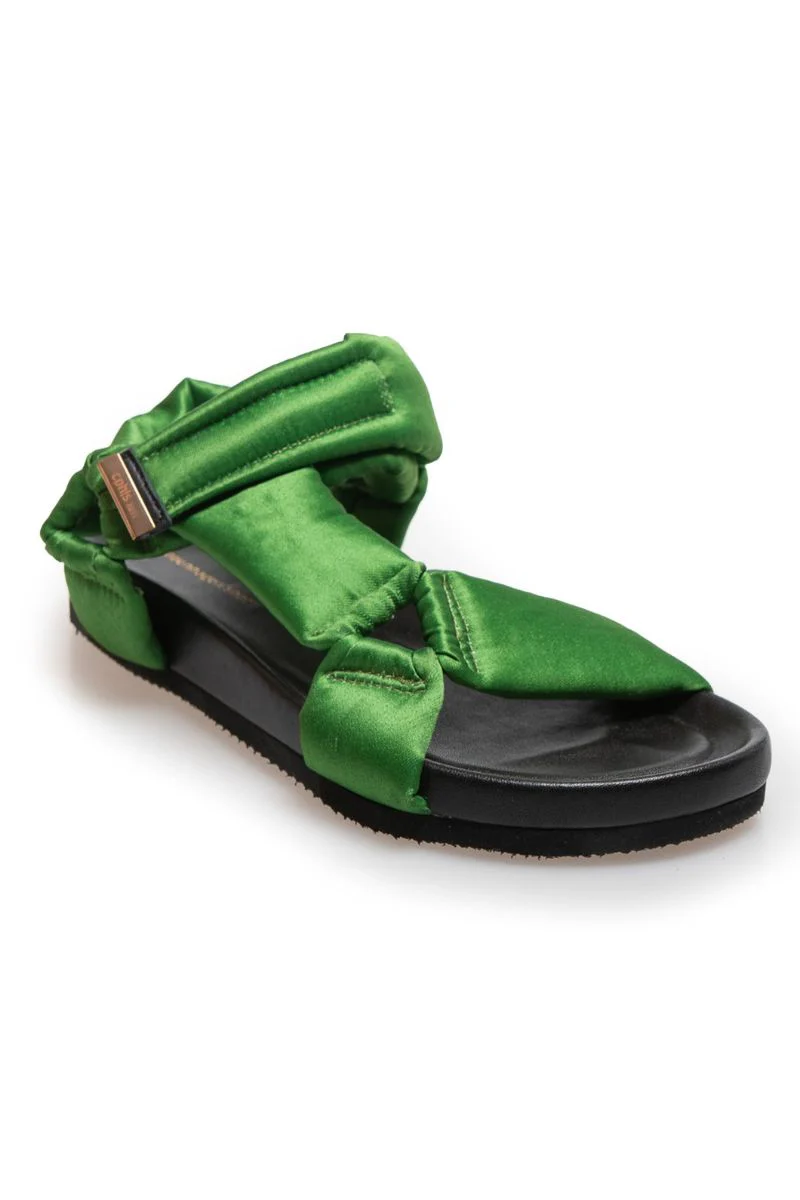 Carrie Sandal | Grøn | Sandal fra Copenhagen Shoes - Image 4