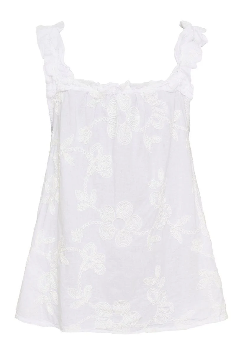 Cassandra Top | White | Top fra Marta du Chateau - Image 2