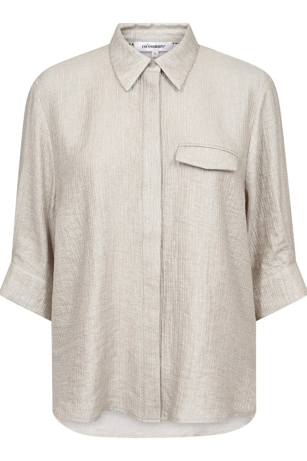 Cher Shirt 45187 | Silver | Top fra Co'couture - Image 2