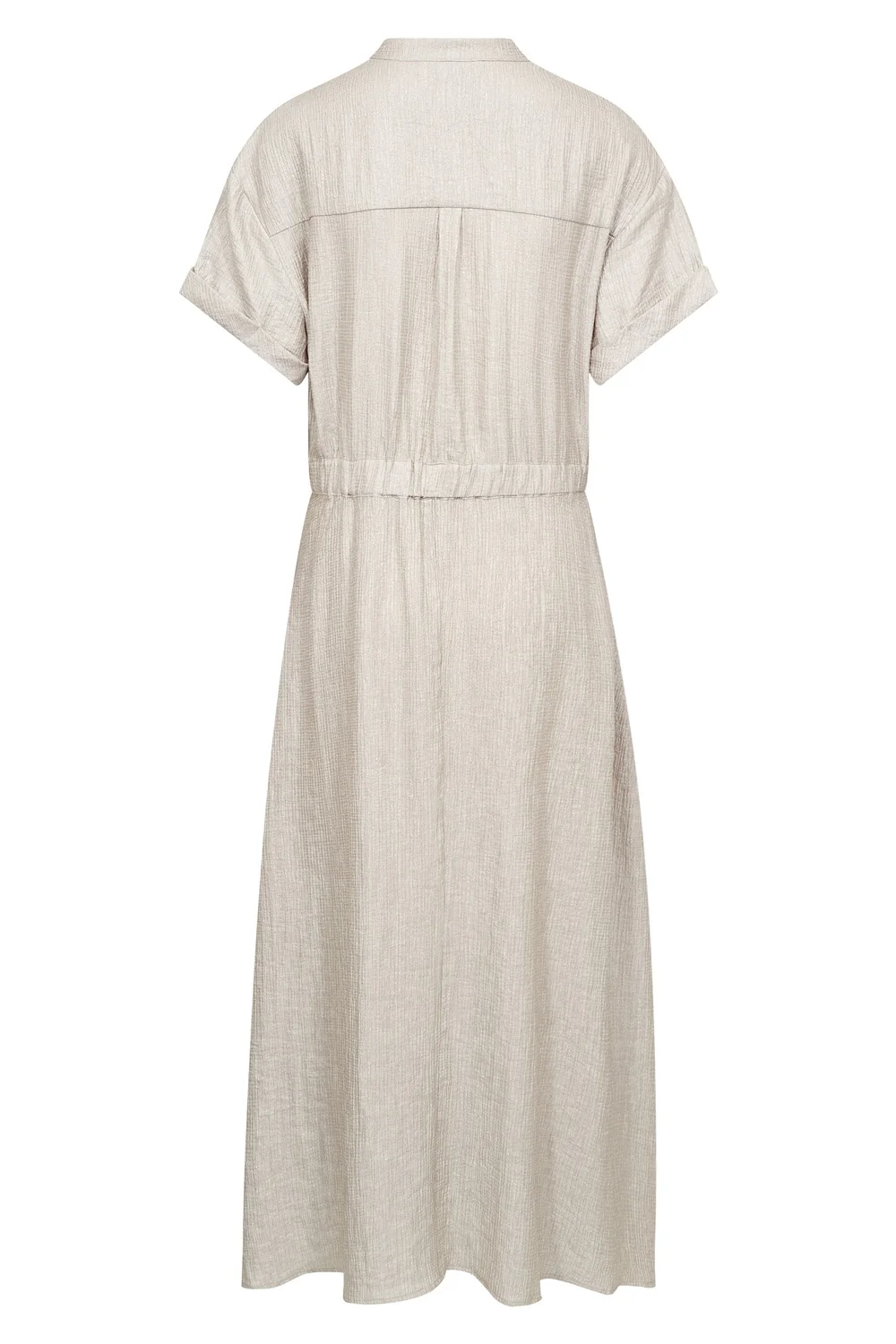 Cher Wrap SS Dress 46124 | Silver | Kjole fra Co'couture - Image 6