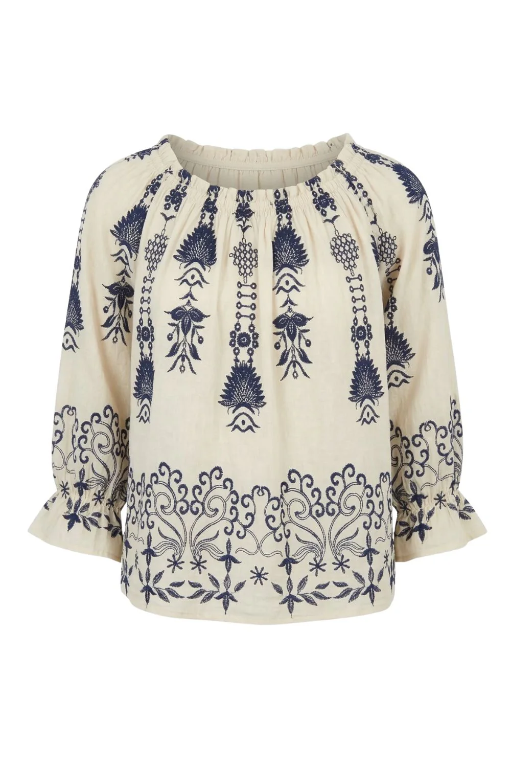 Chic Top | Navy | Top fra Atelier C
