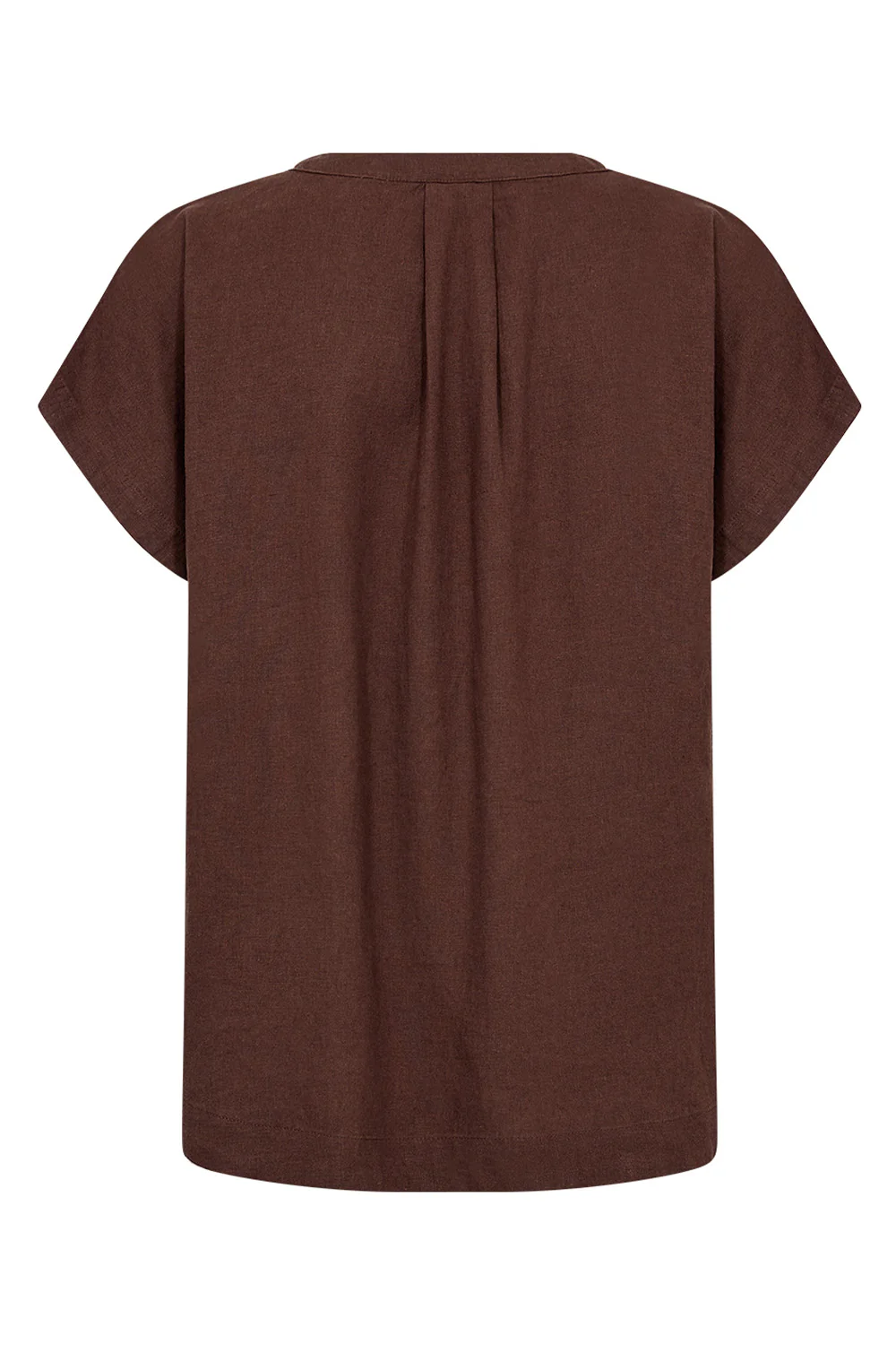 Chloe Tee Top | Brun | Skjorte fra French Laundry - Image 5