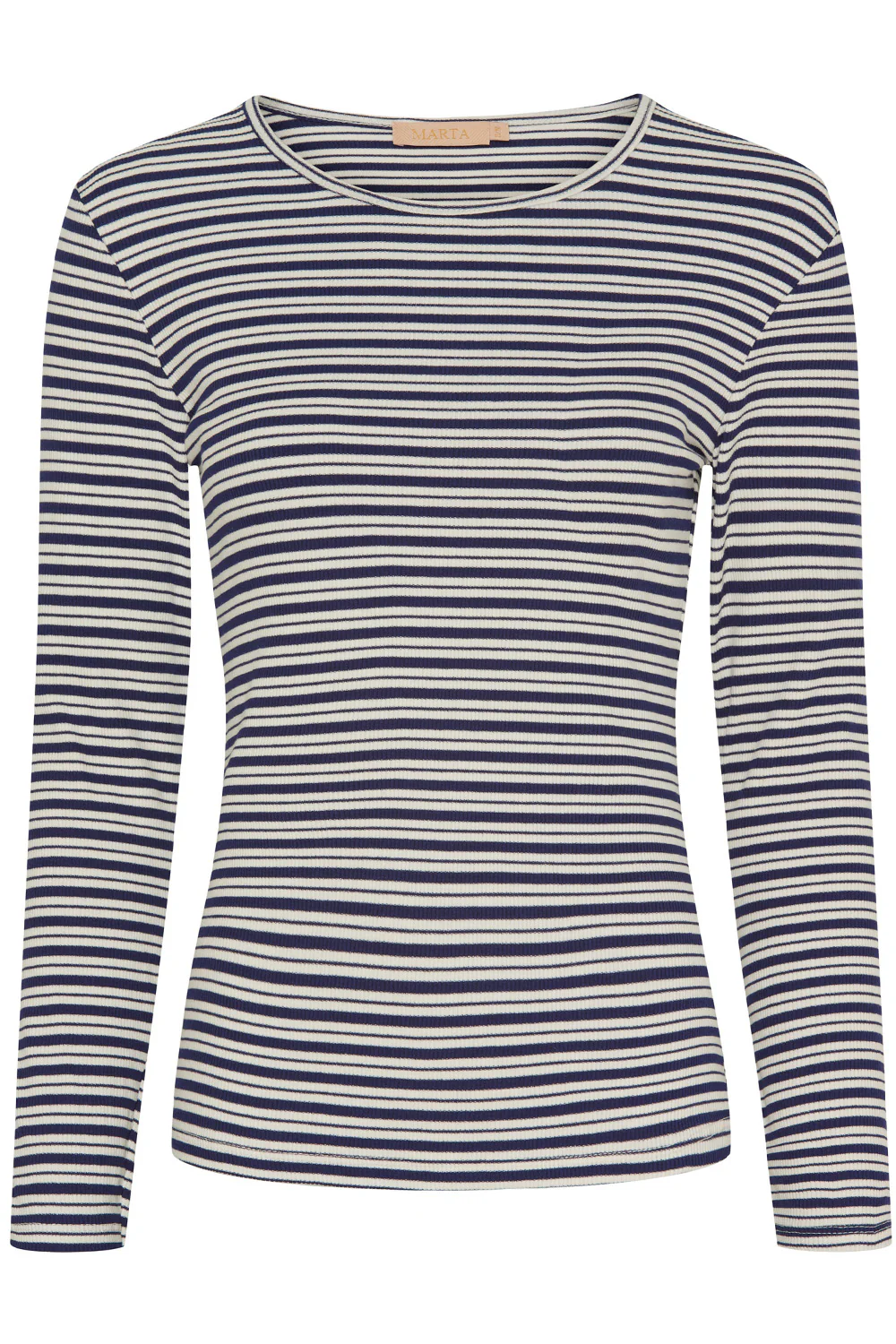 Christel Tee | Navy/Cream | T-shirt fra Marta du Chateau