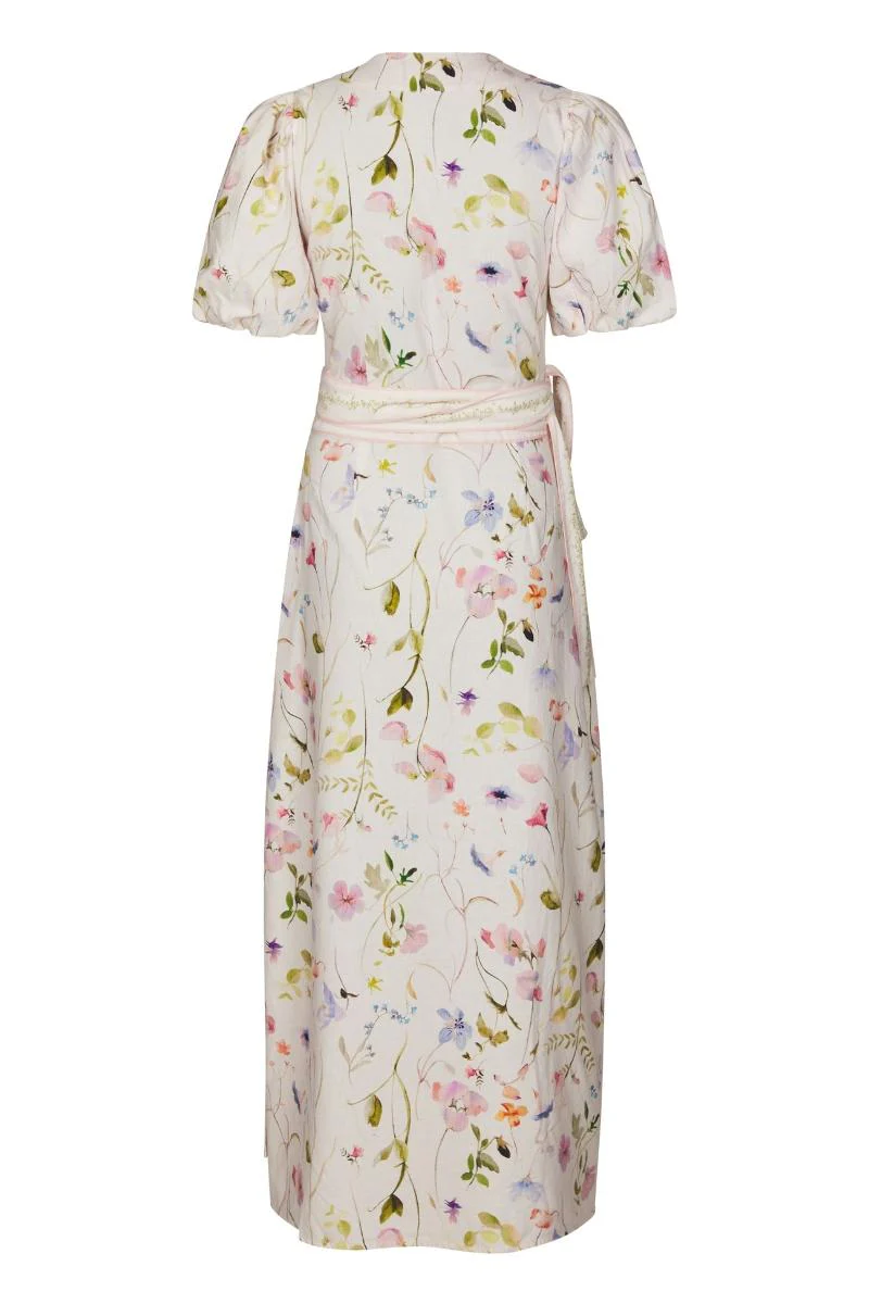 Clarine Flower Dress | Off White | Kjole fra Neo Noir - Image 7