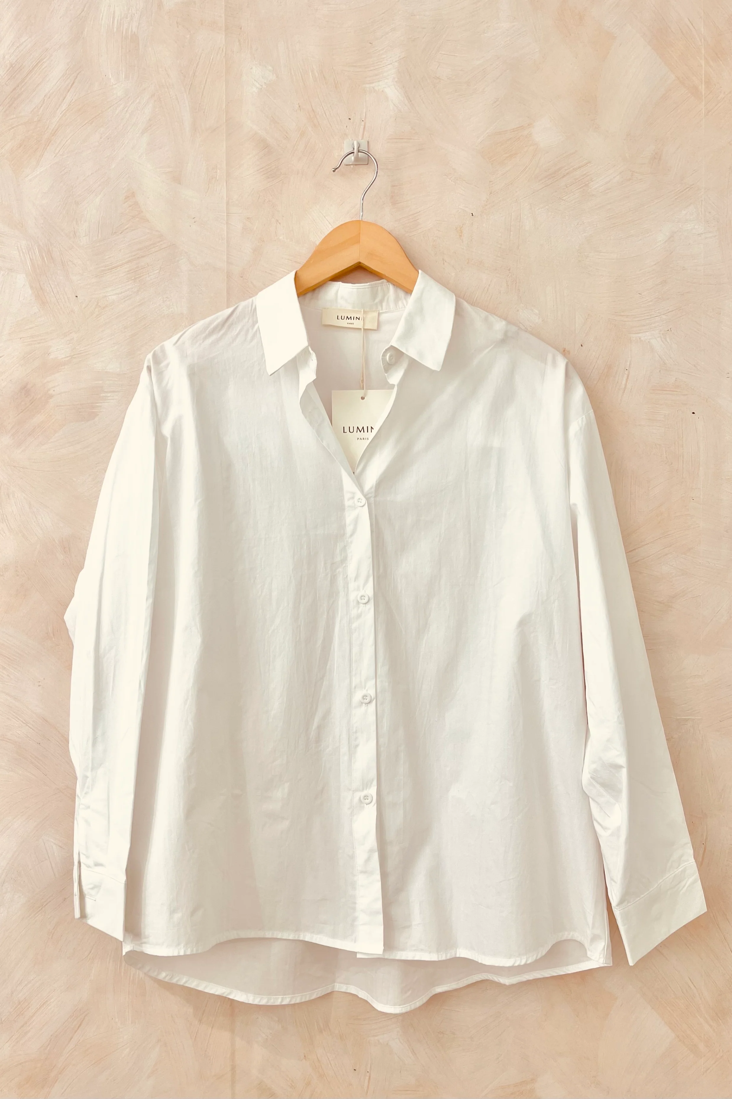 Classic Poplin Shirt | Hvid | Skjorte fra Atelier C