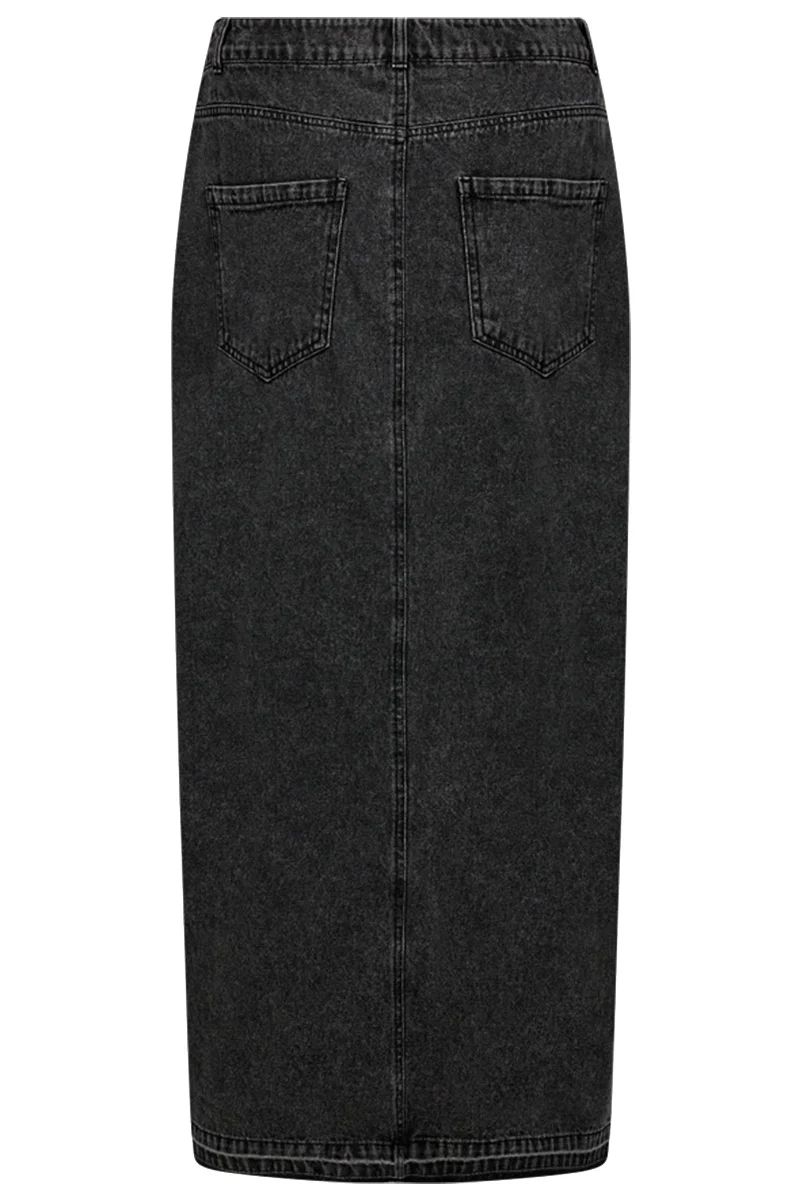 Charlee Long Skirt | Black | Nederdel fra Copenhagen Muse - Image 4