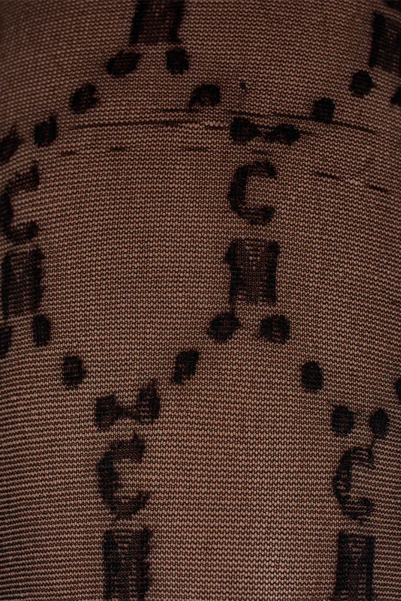 Logo Stockings | Black | Strømper fra Copenhagen Muse - Image 4