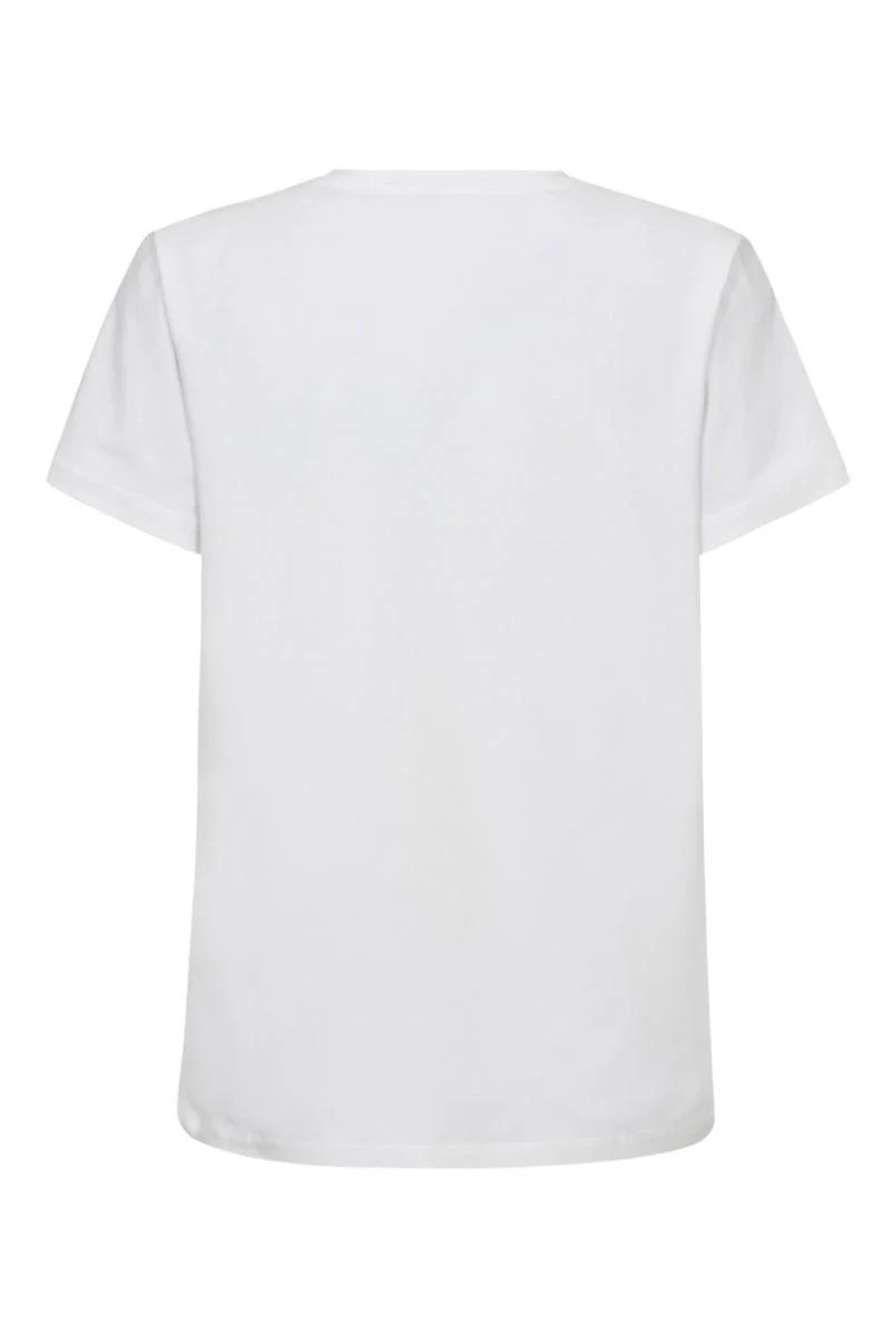 Co'couture Foil Tee 33198 | White-Gold | T-Shirt fra Co'couture - Image 2