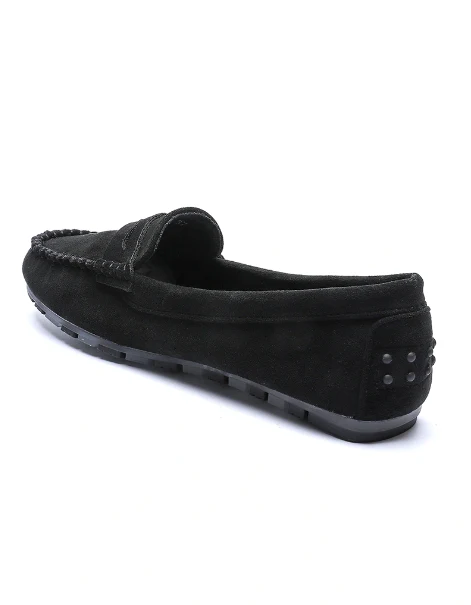 Comfy Moccasin | Black | Loafers fra Lazy Bear - Image 3