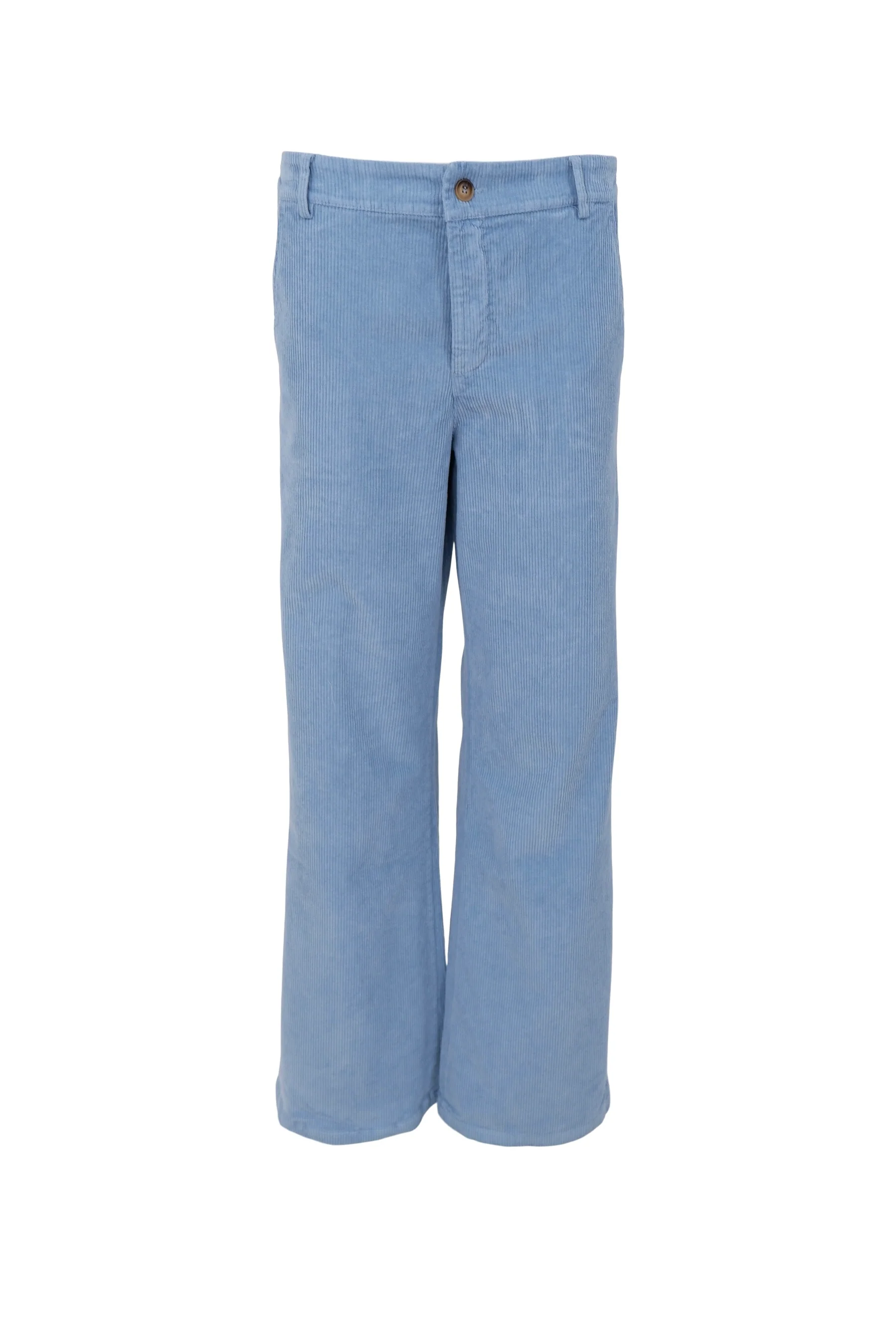 Cora Corduroy Box Pant | Dust Blue | Bukser fra Black Colour - Image 2
