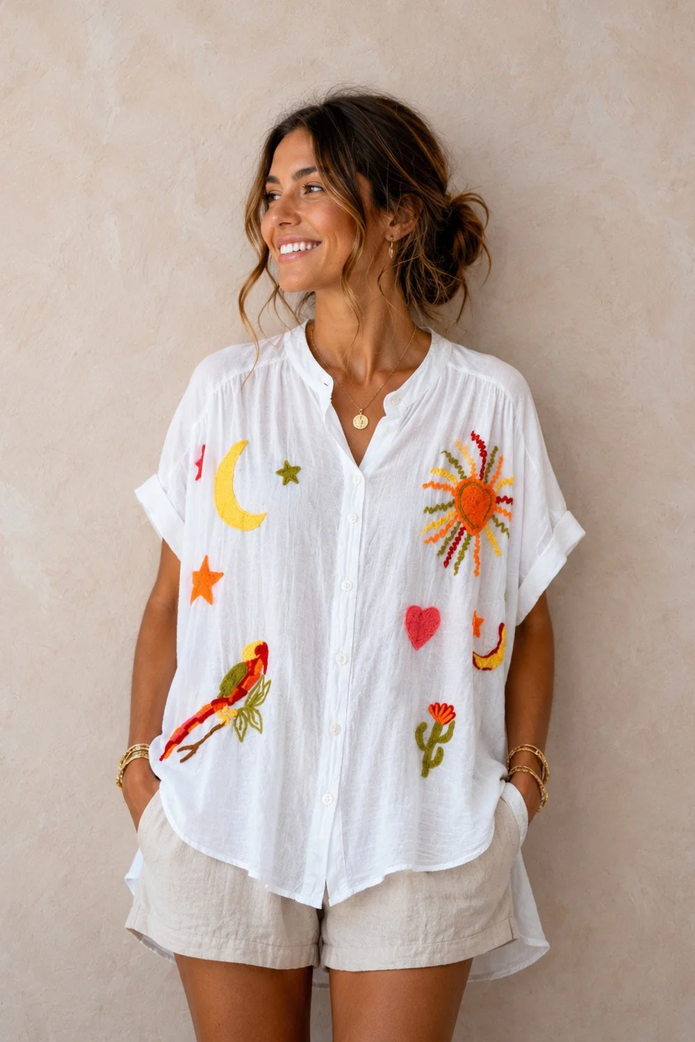 Cora Shirt | White