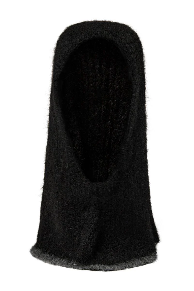 Coralie Balaclava Knit 39020 | Black | Hue fra Co'couture
