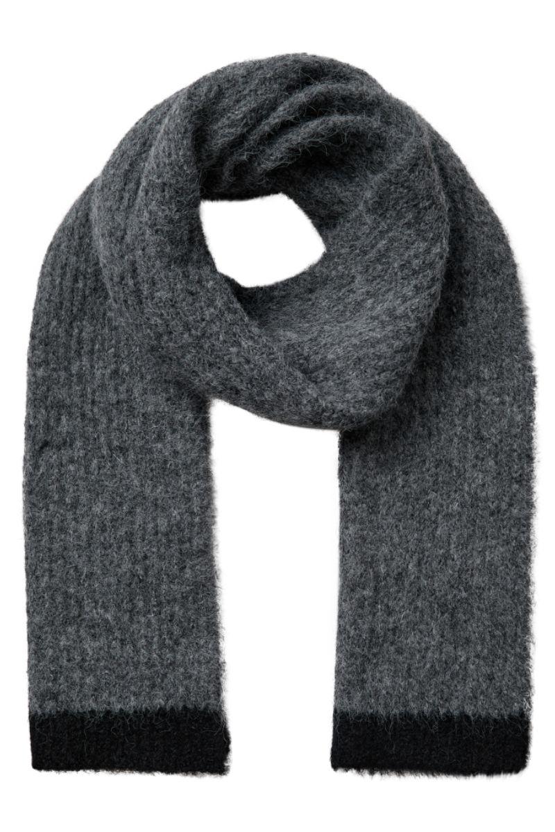 Coralie Scarf 39011 | Grey Melange | Tørklæde fra Co'couture