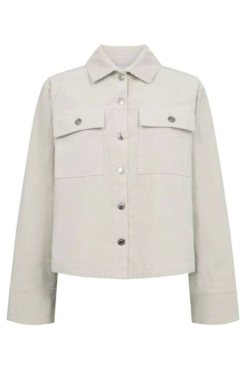 Cordy Jacket 206988 | Moonbeam | Jakke fra Freequent - Image 2