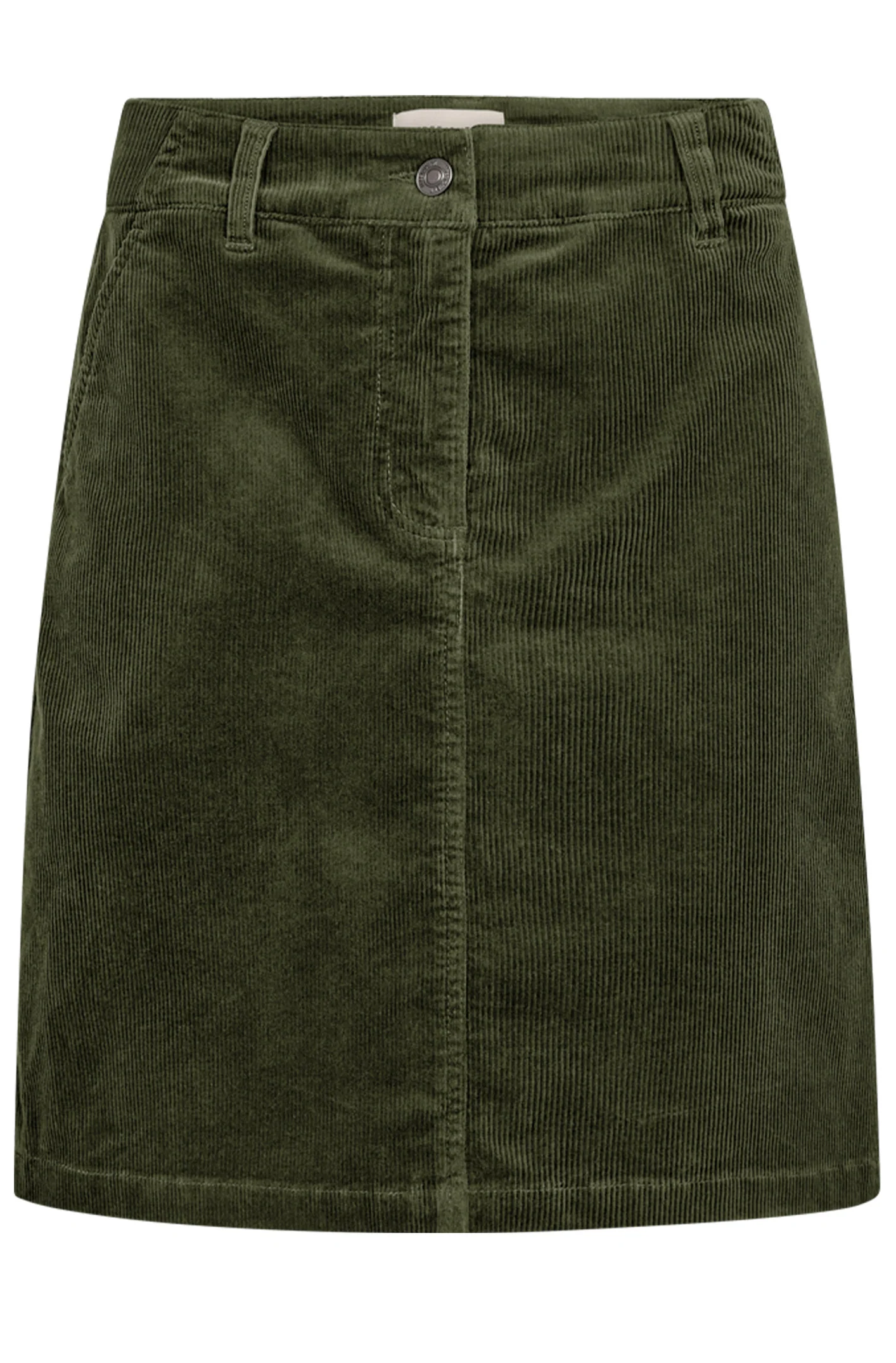 Cordy Skirt 204854 | Kombu Green | Nederdel fra Freequent