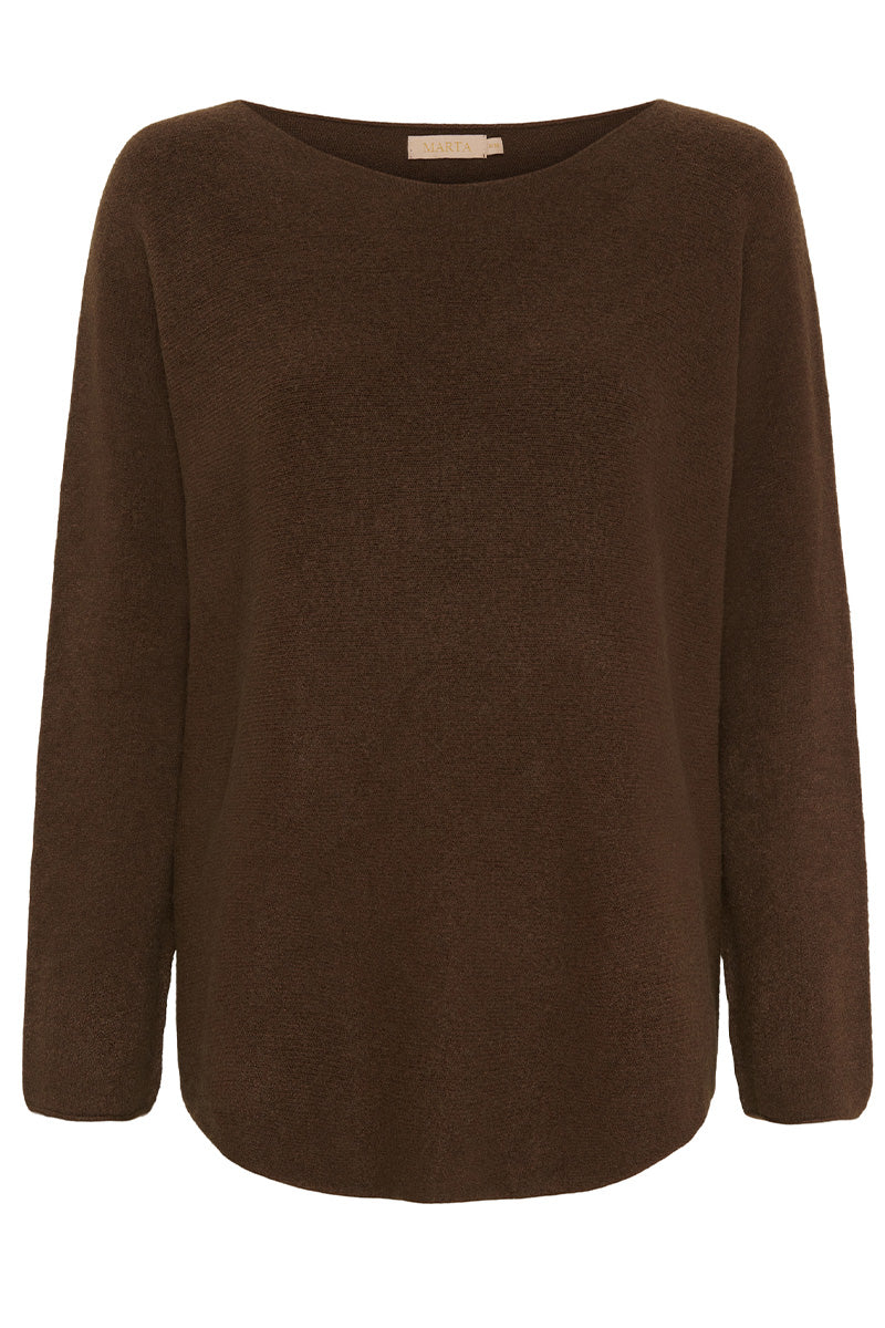 Dagmar Knit | Brown 4462 | Strik fra Marta du Chateau