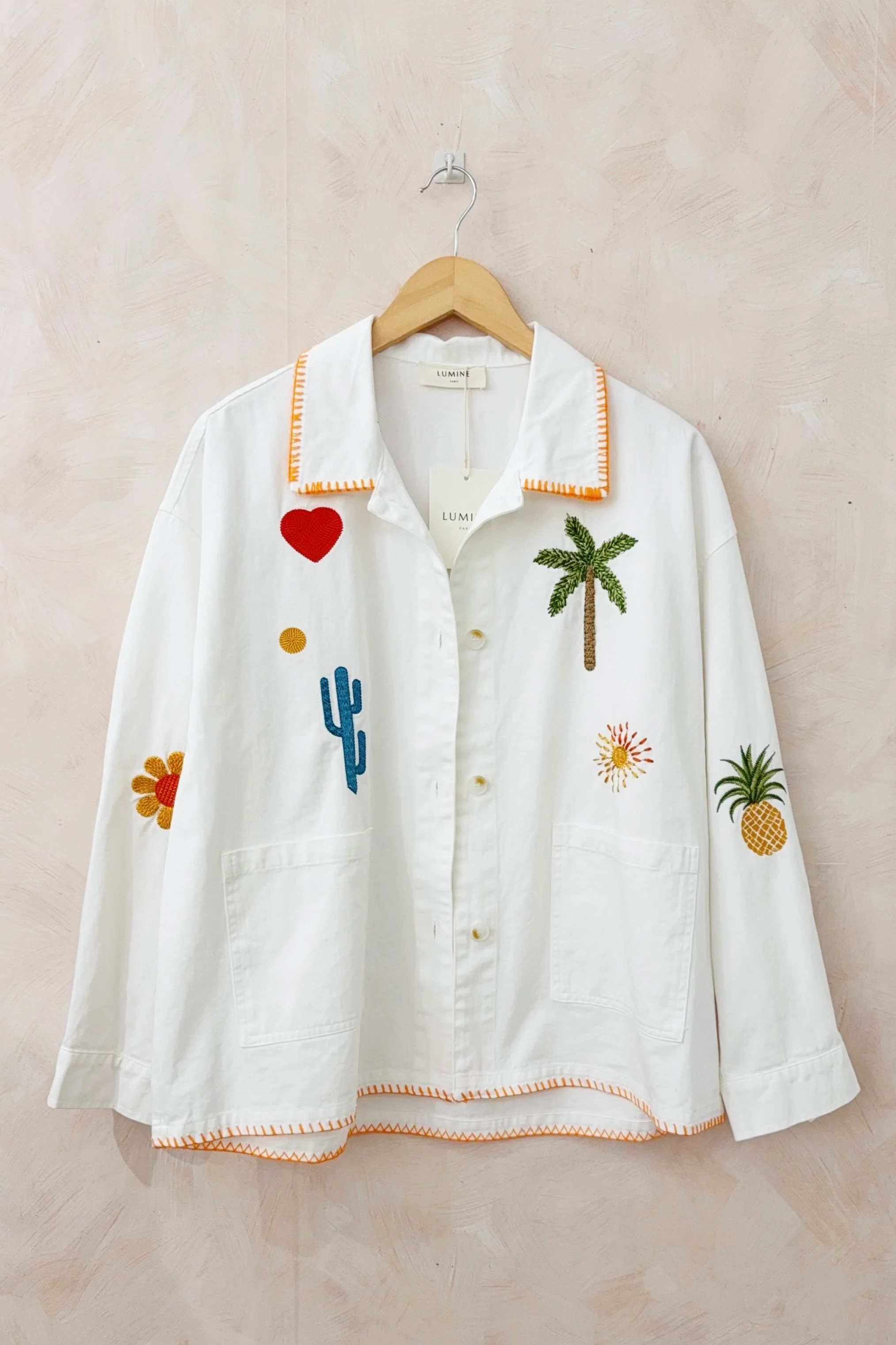 Desert Jacket | Hvid | Jakke fra Atelier C