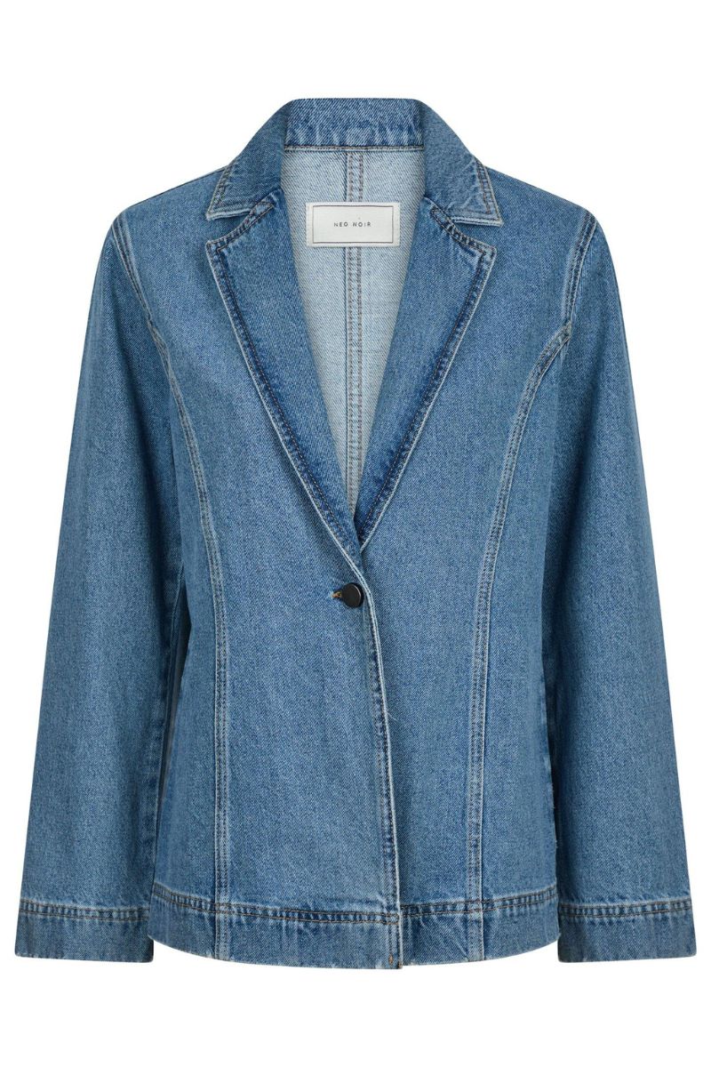 Dimma Denim Blazer | Blue | Blazer fra Neo Noir - Image 2