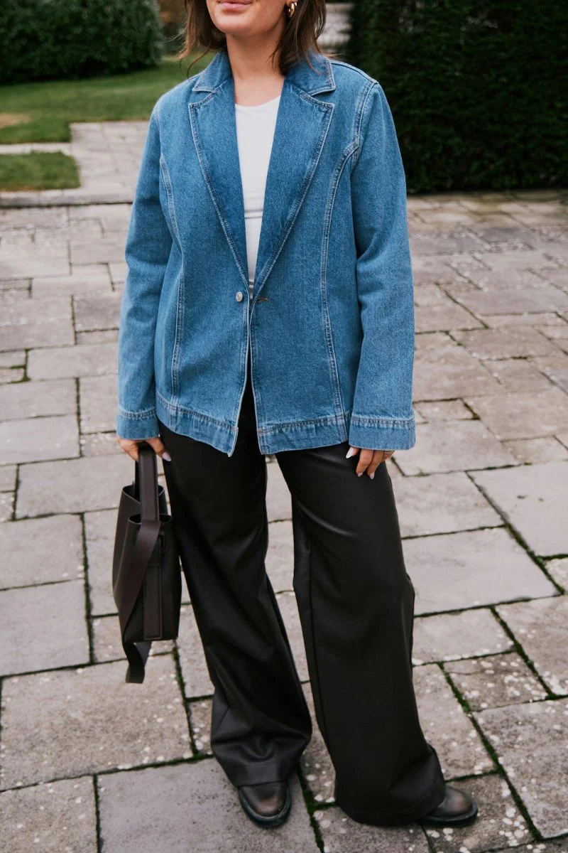 Dimma Denim Blazer | Blue | Blazer fra Neo Noir - Image 6