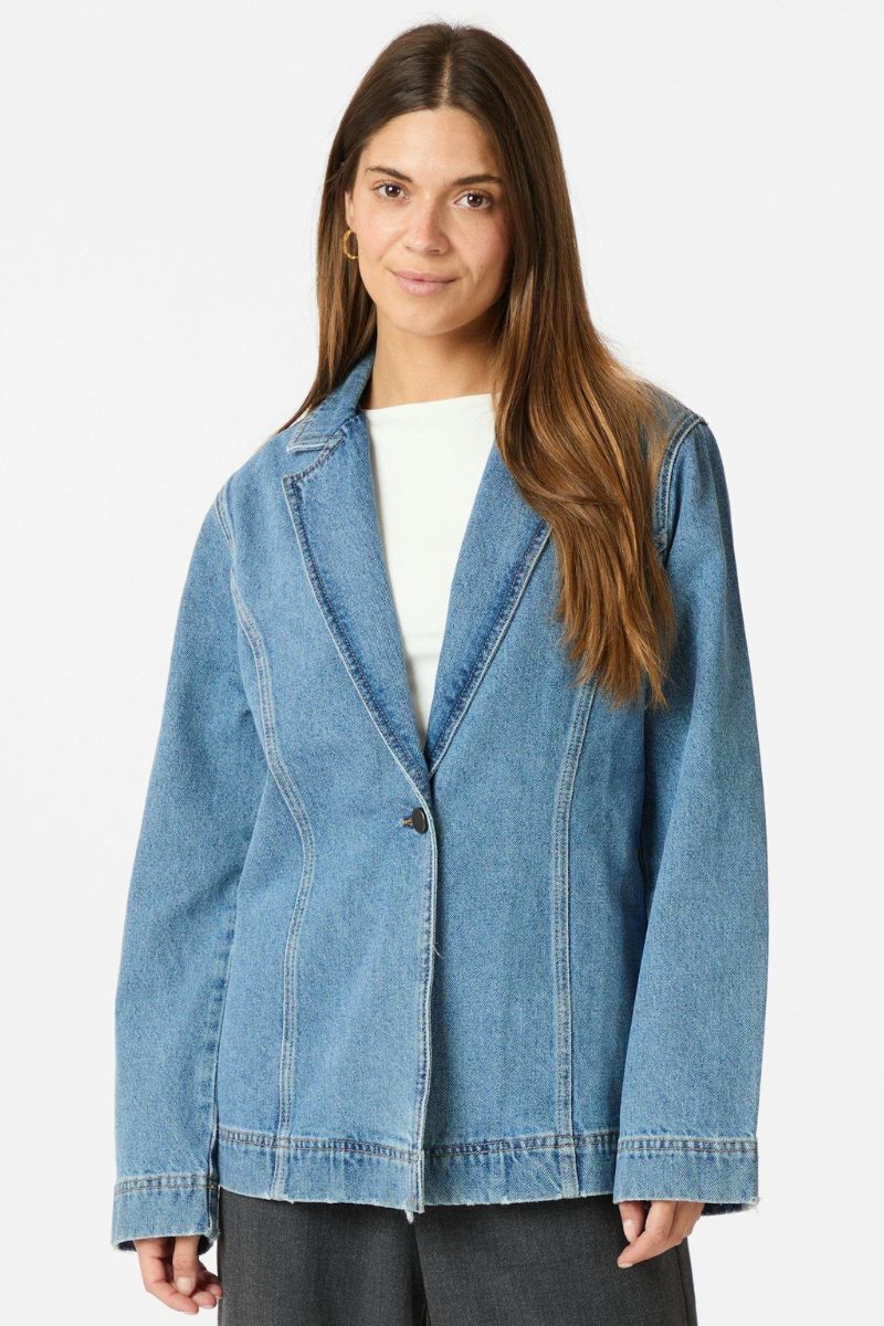 Dimma Denim Blazer | Blue | Blazer fra Neo Noir - Image 7