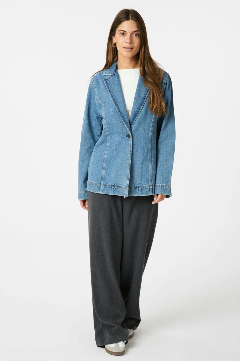 Dimma Denim Blazer | Blue | Blazer fra Neo Noir - Image 9