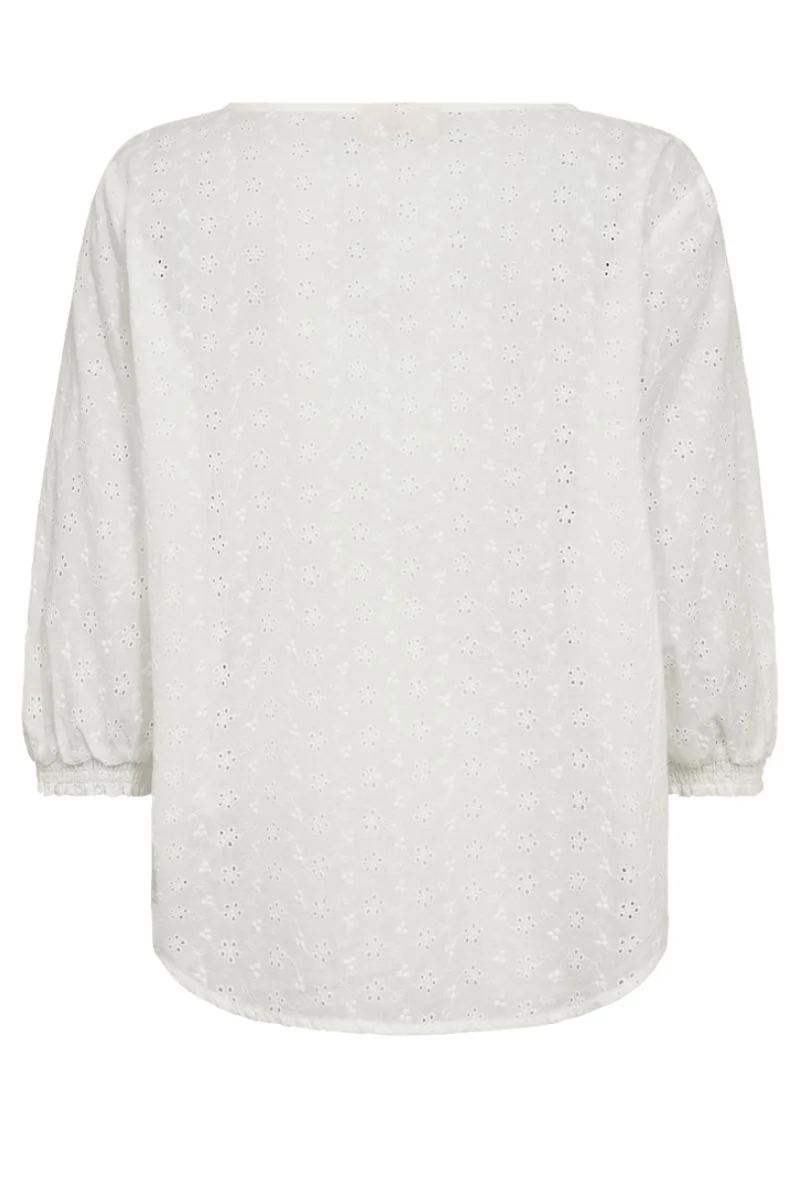 Diva Blouse 206187 | Star Off-White | Bluse fra Freequent - Image 4