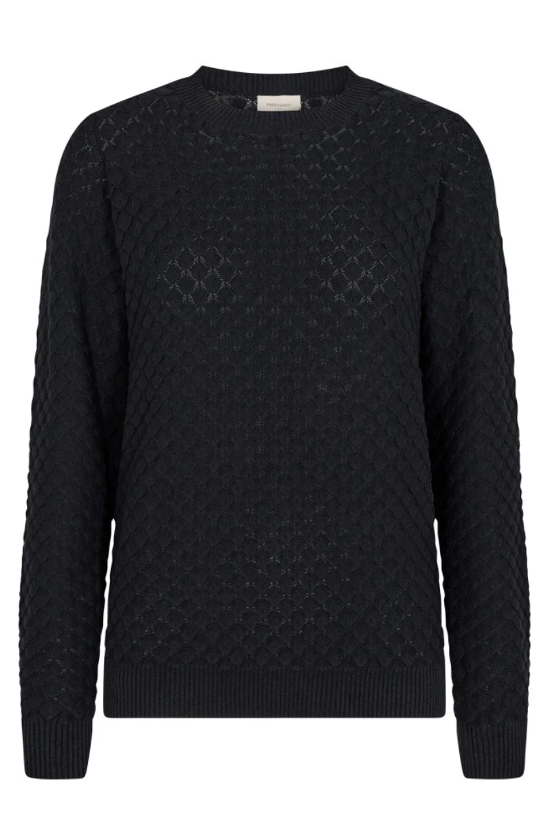 Dodo Pu Diamo | Black | Bluse fra Freequent