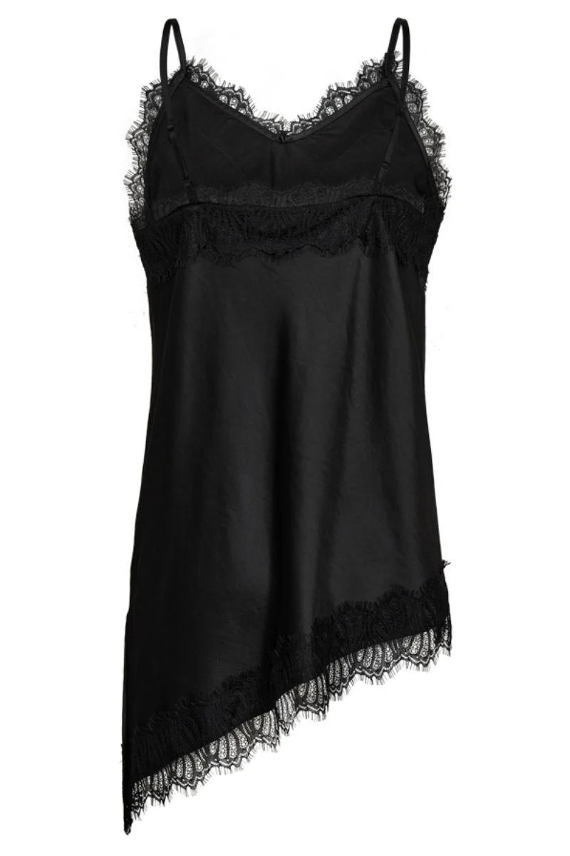 Dova Top 212030 | Black W. Black | Top fra Freequent - Image 2