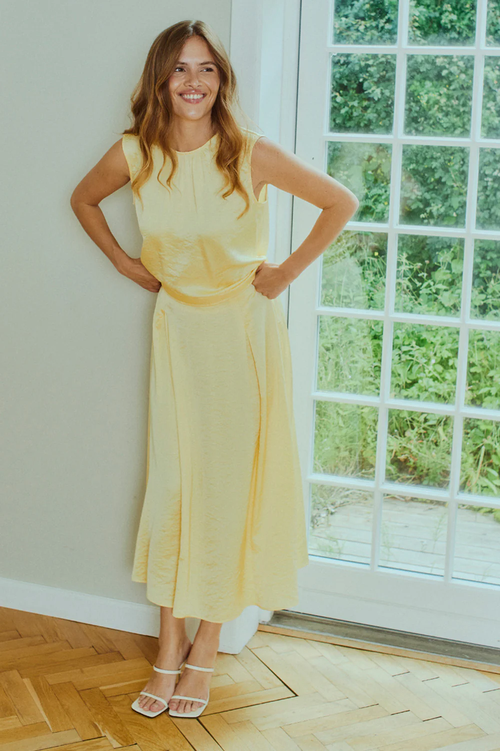 Dove Skirt 208160 | Golden Haze | Nederdel fra Freequent