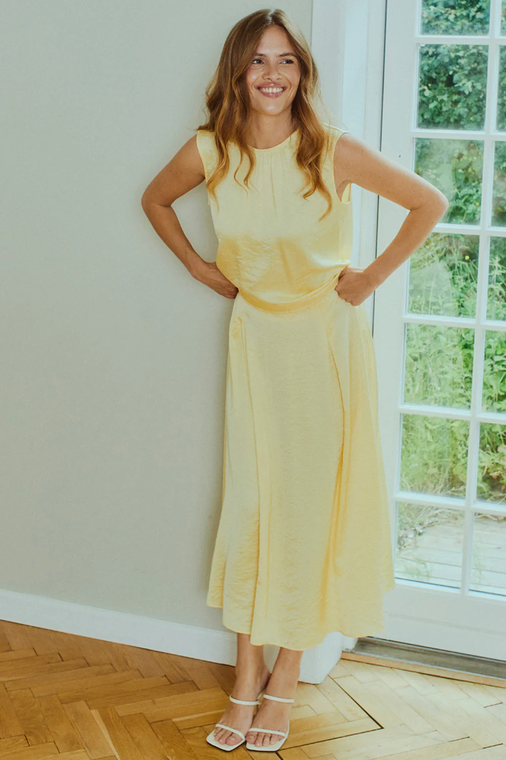 Dove Skirt 208160 | Golden Haze | Nederdel fra Freequent - Image 10