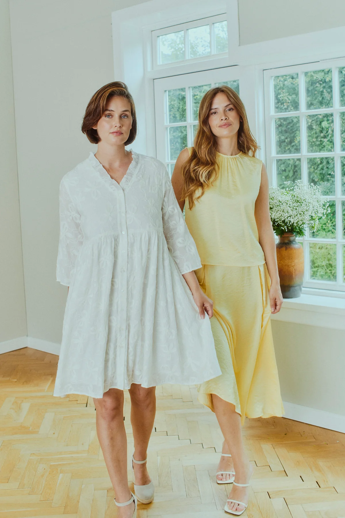 Dove Skirt 208160 | Golden Haze | Nederdel fra Freequent - Image 8