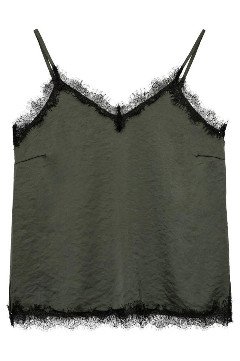Dove Straptop 207106 | Kombu Green | Top fra Freequent