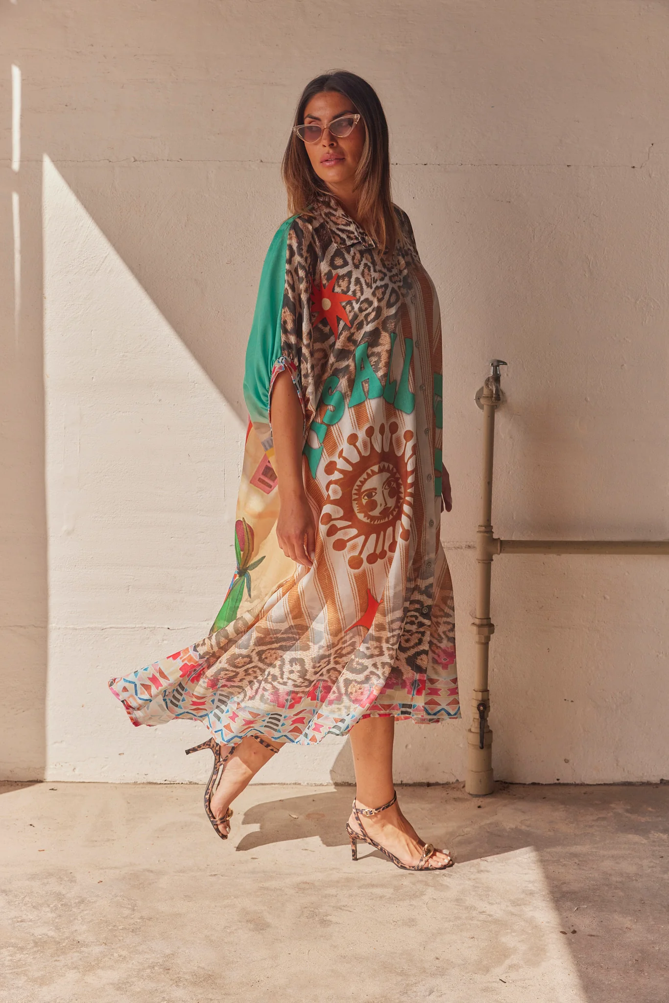 La vida Loca Shirt dress | Kjole fra Atelier C - Image 5