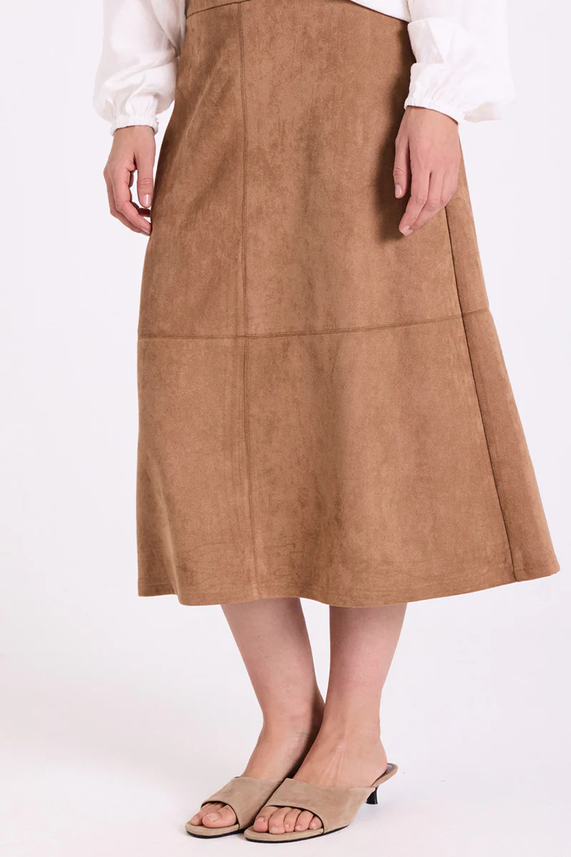 Duva Skirt 207563 | Thrush | Nederdel fra Freequent - Image 2