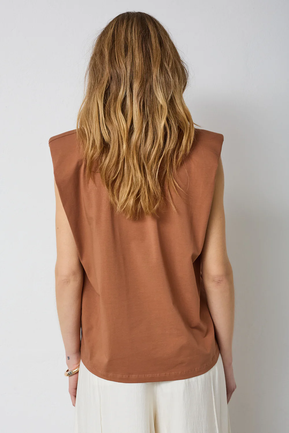 Eddiecc Tee | Suntan | T-Shirt fra Co'couture - Image 3