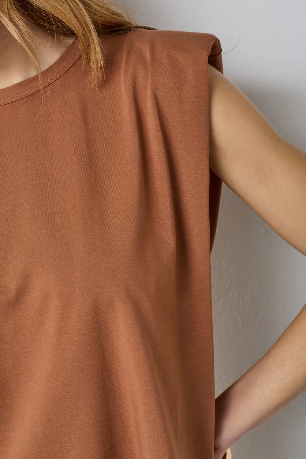 Eddiecc Tee | Suntan | T-Shirt fra Co'couture - Image 4