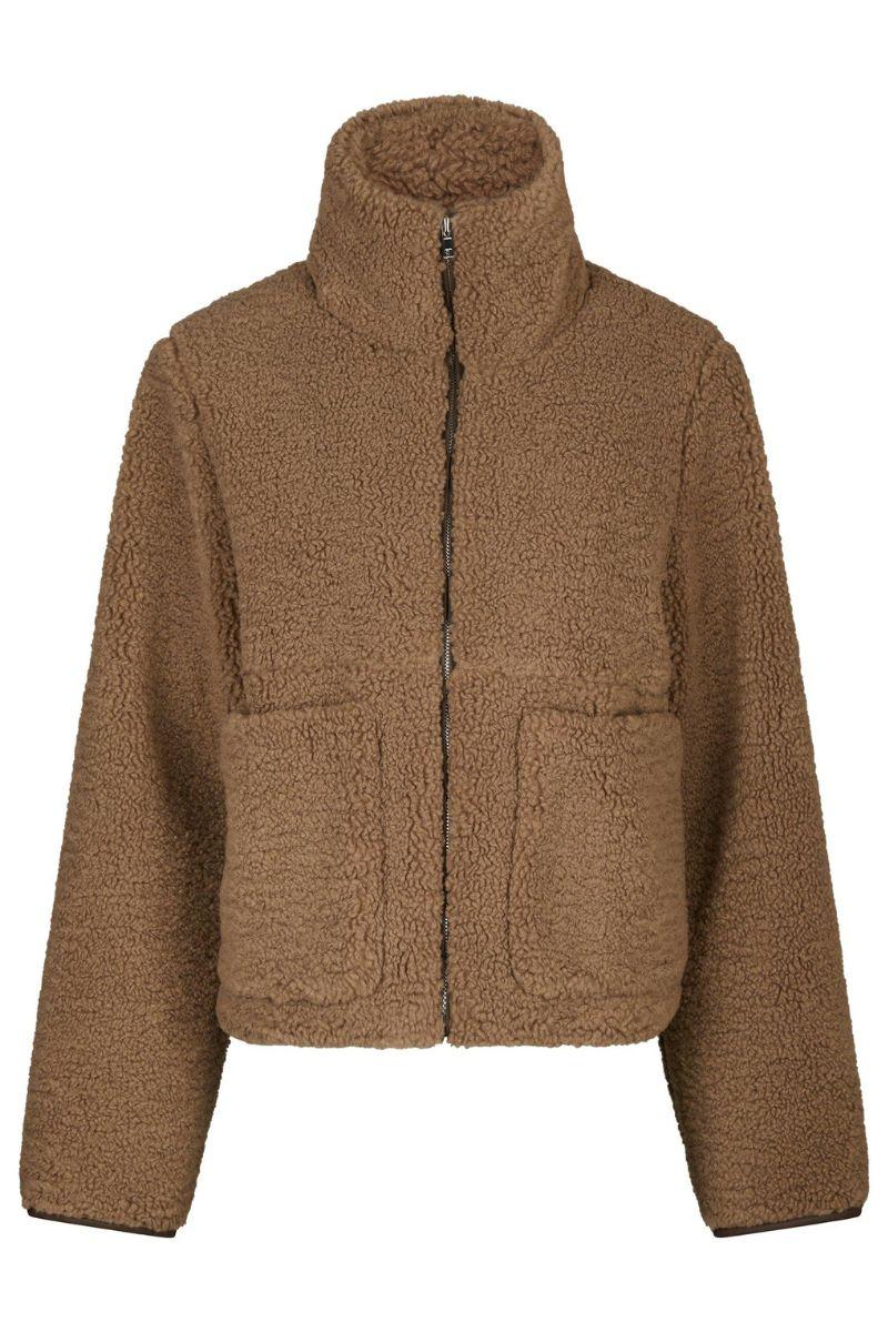 Effa Teddy Jacket | Taupe | Jakke fra Neo Noir - Image 2