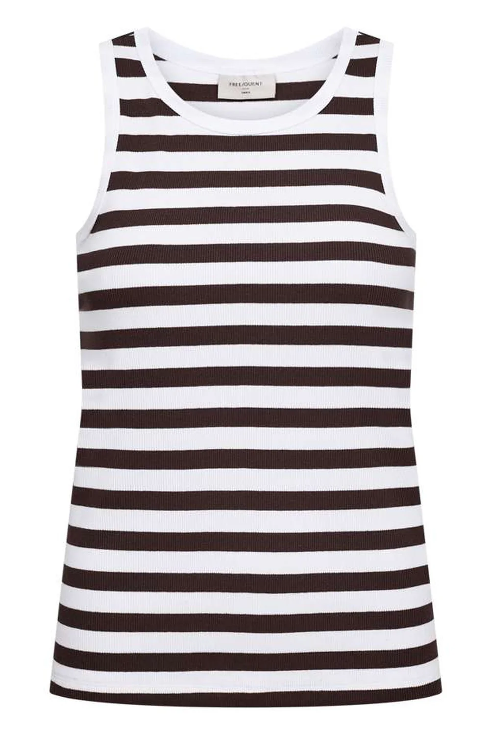 Effy Top 203813 | Brilliant White W. Coffee Bean | Top fra Freequent
