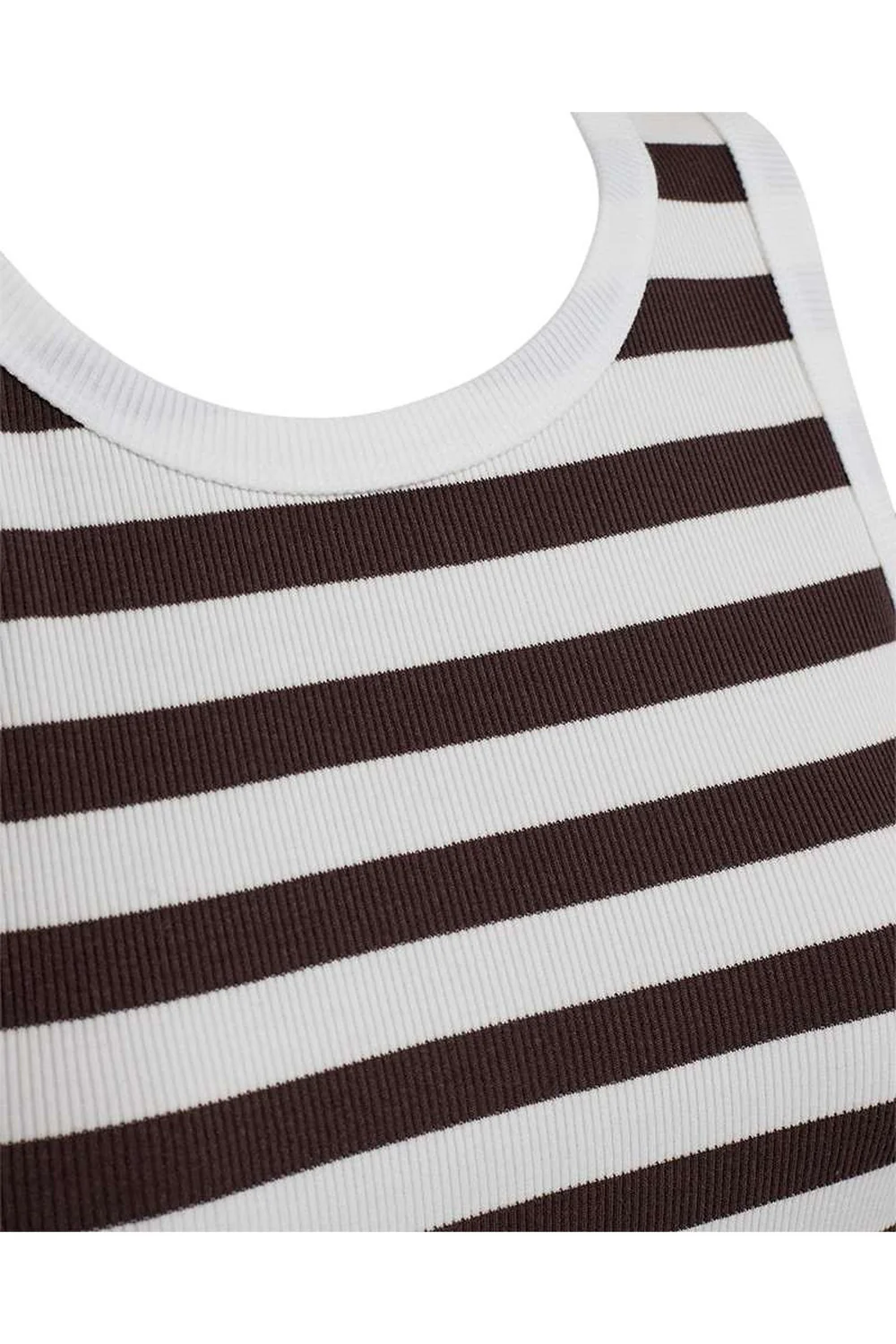 Effy Top 203813 | Brilliant White W. Coffee Bean | Top fra Freequent - Image 6