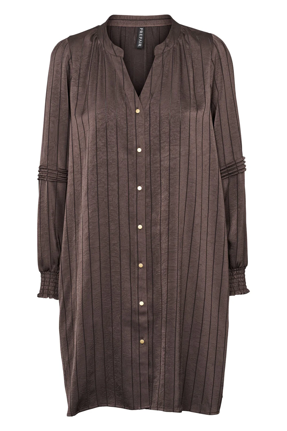 Eleanor Dress 2883 | Brown | Kjole fra Prepair - Image 2
