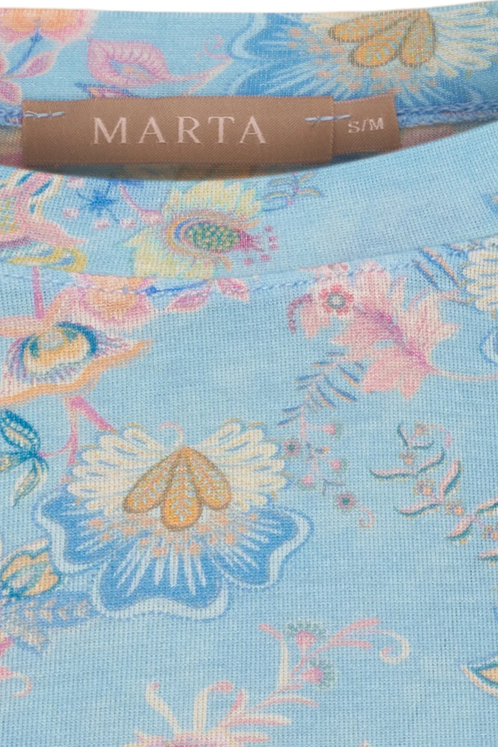 Elissa Top | Celeste | Bluse fra Marta du Chateau - Image 2