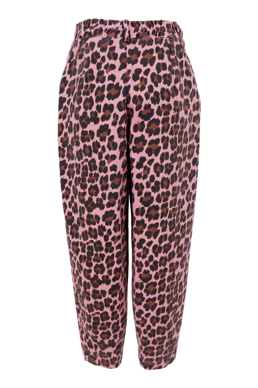 Ellie Barrel Pant | Pink Leo | Bukser fra Black Colour - Image 4