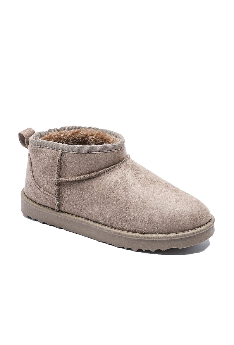 Ellie Short Boot | Taupe | Bamsestøvler fra Lazy Bear - Image 4