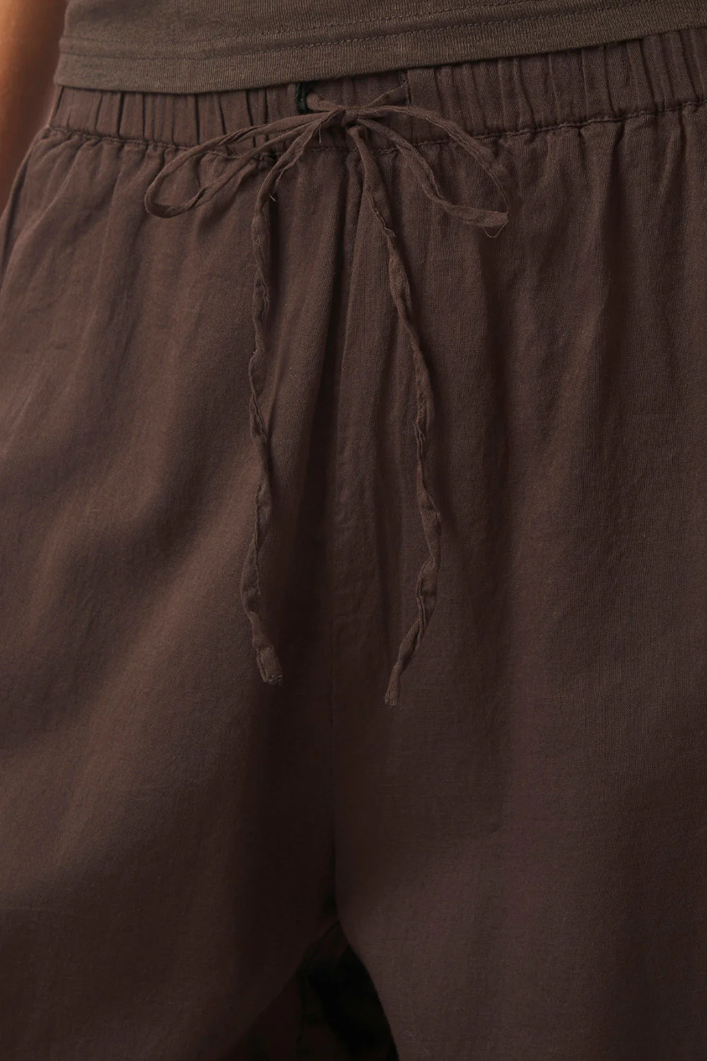 Elyse S Voile Balloon Pants | Dark Brown | Bukser fra Neo Noir - Image 8