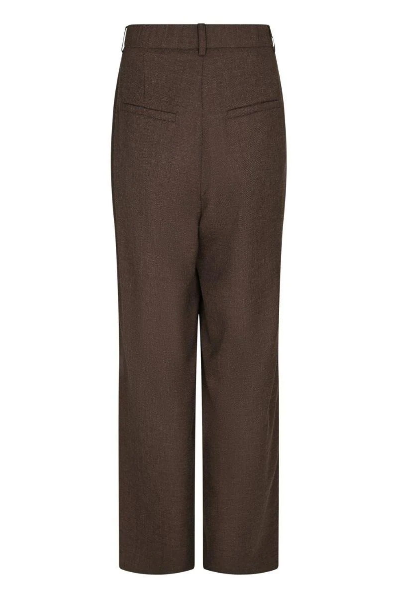 Emmett Melange Pants | Brown Melange | Bukser fra Neo Noir - Image 5