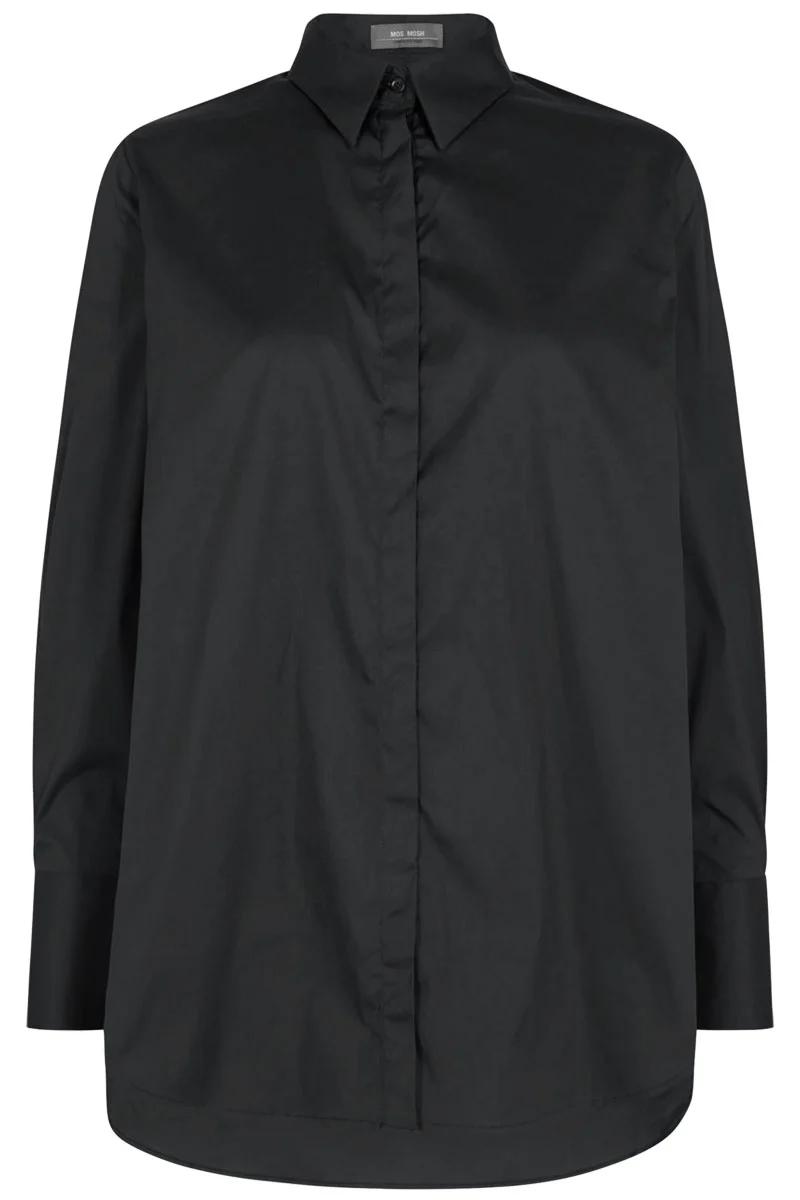 Enola Shirt | Black | Skjorte fra Mos Mosh - Image 3