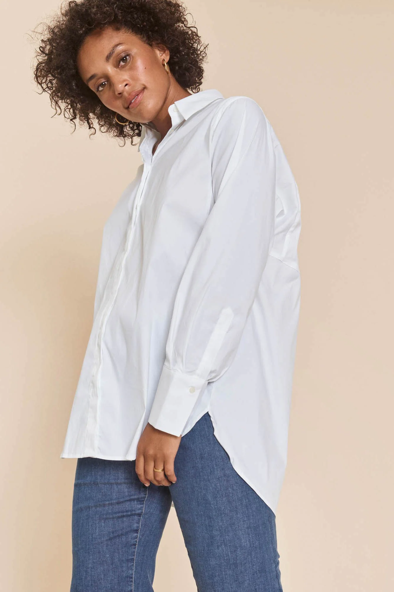 Enola Shirt | White | Skjorte fra Mos Mosh - Image 16