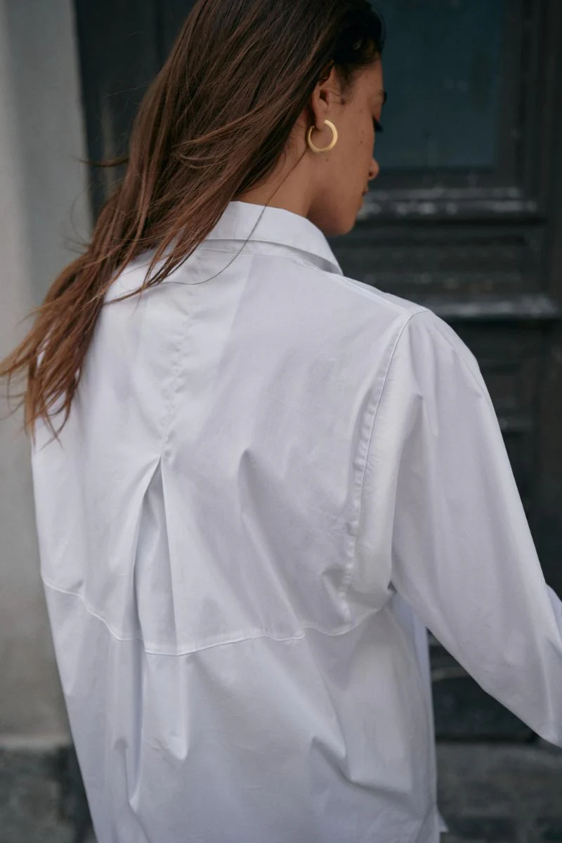Enola Shirt | White | Skjorte fra Mos Mosh - Image 9