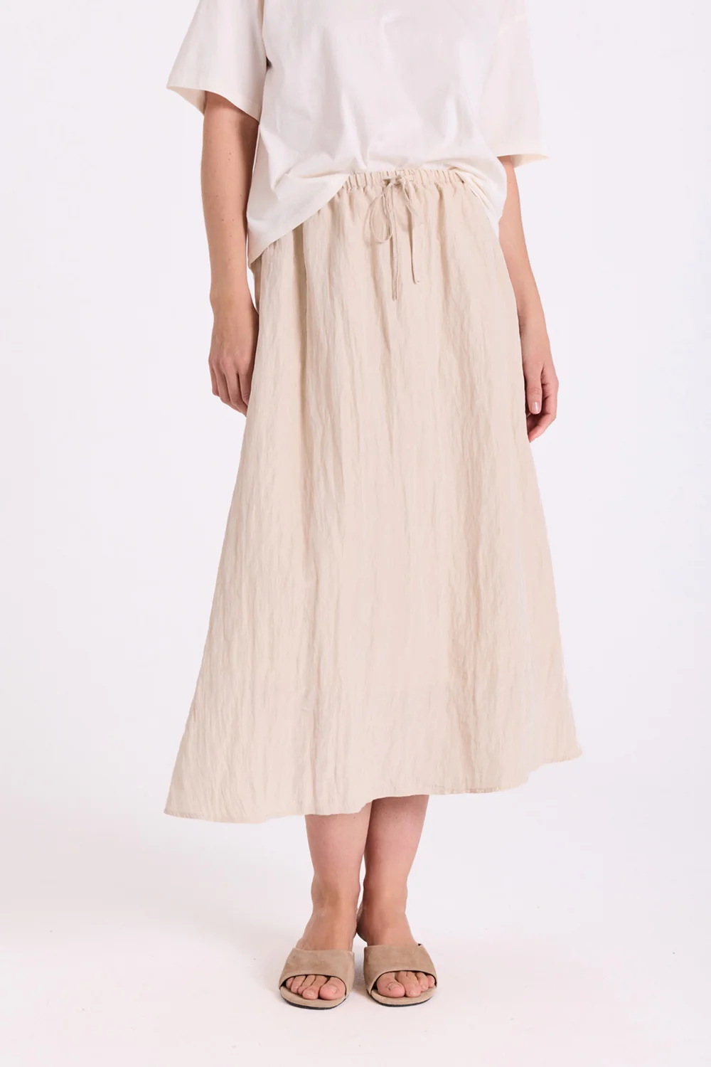 Esdolly Skirt 208153 | Moonbeam | Nederdel fra Freequent - Image 2