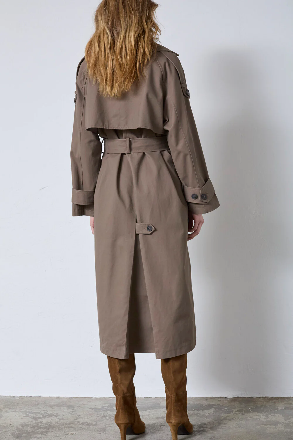 Ethan Trench Coat 40016 | Walnut | Jakke fra Co'couture - Image 7